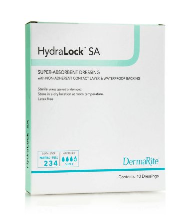 Picture of Super Absorbent Dressing HydraLock™ SA Polymer 6 X 10 Inch Sterile60610