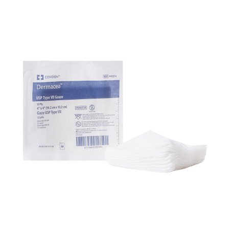 Picture of USP Type VII Gauze Sponge Dermacea™ Cotton 12-Ply 4 X 4 Inch Square Sterile442214