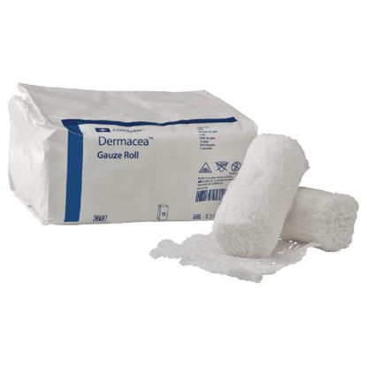 Picture of Fluff Bandage Roll Dermacea™ Gauze 3-Ply 4 Inch X 4-1/8 Yard Roll Shape NonSterile441122