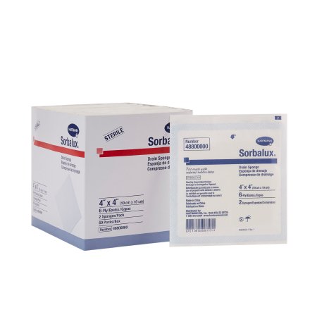 Picture of Split Sponge Sorbalux® Polyester / Rayon 4 x 4 inch Sterile48800000