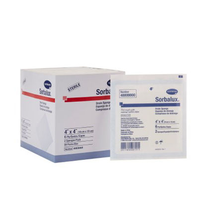 Picture of Split Sponge Sorbalux® Polyester / Rayon 4 x 4 inch Sterile48800000