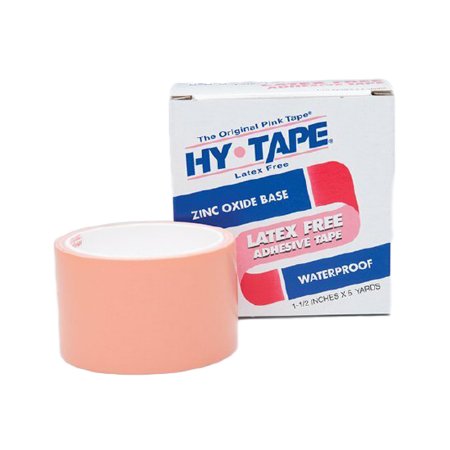 Picture of Medical Tape Hy-Tape® Waterproof Zinc Oxide Adhesive 1-1/2 Inch X 5 Yard Pink NonSterile115BLF