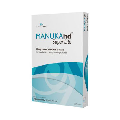 Picture of Impregnated Dressing MANUKAhd® Super Lite 4 X 5 Inch Polymer Manuka Honey SterileMM0071