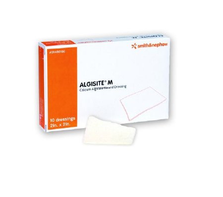 Picture of Calcium Alginate Dressing AlgiSite M 2 X 2 Inch Square Calcium Alginate Sterile59480100