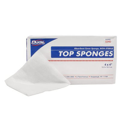 Picture of Nonwoven Sponge Dukal™ Cellulose / Rayon 8-Ply 4 X 4 Inch Square NonSterile5340