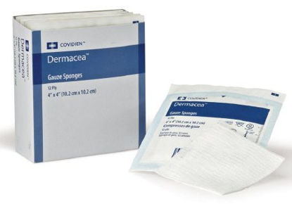 Picture of Gauze Sponge Dermacea™ Cotton 16-Ply 4 X 4 Inch Square NonSterile441216