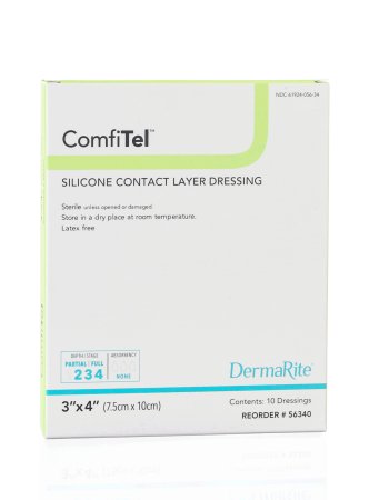 Picture of Wound Contact Layer Dressing ComfiTel™ Silicone 3 X 4 Inch Sterile56340