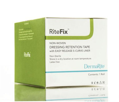 Picture of Dressing Retention Tape with Liner RiteFix™ Water Resistant Nonwoven 3 Inch X 11 Yard White NonSterile68311