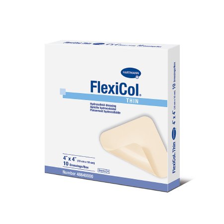 Picture of Hydrocolloid Dressing FlexiCol® 4 X 4 Inch Square Sterile48640000