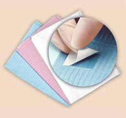 Picture of Procedure Towel SanTab® ChainFree® 13 W X 19 L Inch Blue NonSterileWEXBLT