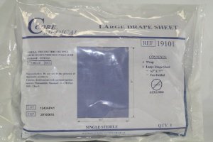 Picture of General Purpose Drape Large Fan Fold Drape Sheet 63 W X 77 L Inch19101