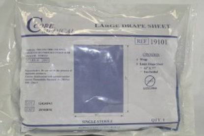 Picture of General Purpose Drape Large Fan Fold Drape Sheet 63 W X 77 L Inch19101