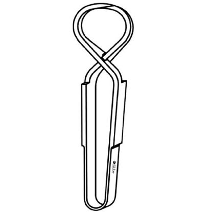 Picture of CLIP, TOWEL ENGLISH PATTERN 3 1/2"47-2939