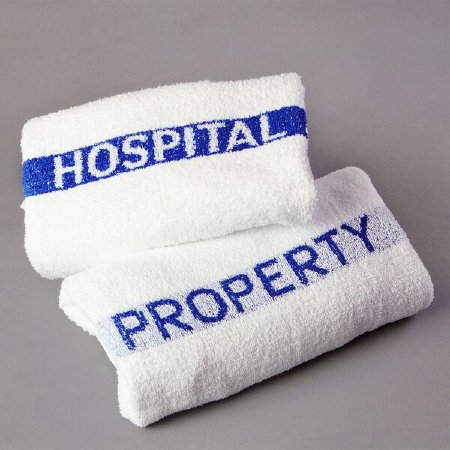 Picture of Bath Towel 21 X 44 Inch White/Blue44426131