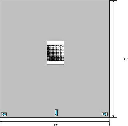 Picture of EENT Drape Clearview Eye Drape with Adhesive 50 W X 51 L Inch Sterile1501-1060