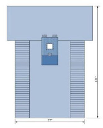 Picture of Abdominal Drape Pediatric Drape with Armboard 77 W X 121 L Inch Sterile19149