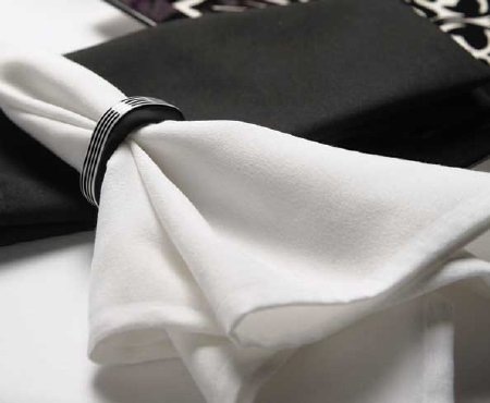 Picture of Dinner Napkin Avila™ White 100% Polyester53P92400