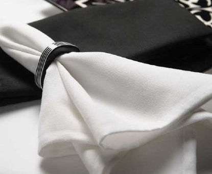 Picture of Dinner Napkin Avila™ White 100% Polyester53P92400