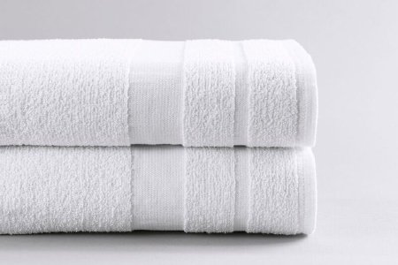 Picture of Bath Towel 20 X 40 Inch Cotton Terry Cloth White Reusable40524300