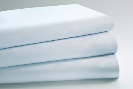 Picture of Bed Sheet UniVal Fitted 36 X 86 X 9 Inch White Cotton 70% / Polyester 30% Reusable16940110