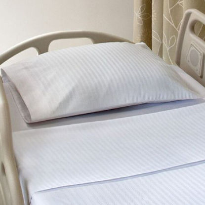 Picture of Pillowcase Savannah Stripe™ Standard White Reusable16716900
