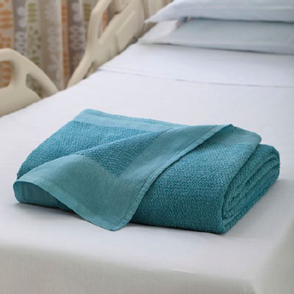 Picture of Woven Spread Dual Cover® 74 W X 94 L Inch Cotton, 86% / Polyester, 14% Bay Green78801133