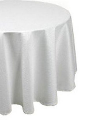 Picture of Tablecloth Avila™ Black 132 Inch Diameter53P13269