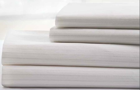 Picture of Bed Sheet DermaTherapy® Fitted 36 X 78 X 16 Inch White Polyester 49.5% / Nylon 49.5% / Carbon 1% Reusable17810300