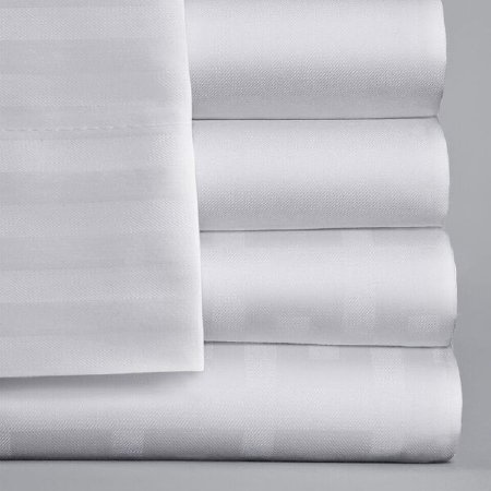 Picture of Bed Sheet ComforTwill™ Fitted 54 X 80 X 14 Inch White Reusable01470100
