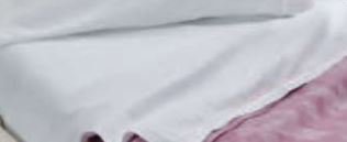 Picture of Bed Sheet Flat 66 X 104 Inch White Reusable20072