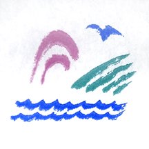 Picture of Table Paper Seascape® 21 Inch Print (Seascape) Smooth70066N