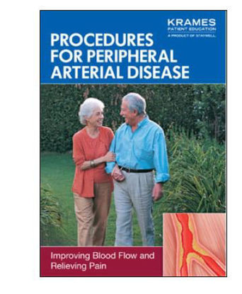Picture of Patient Booklet Krames® Procedures for Peripheral Arterial Disease12206