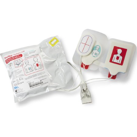 Picture of ELECTRODE, CPR ONESTEP PED (8/CS)8900-000220-01