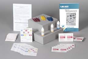 Picture of Student Lab Activity Lab-Aids™ ABO / Rh Blood TypingS67359