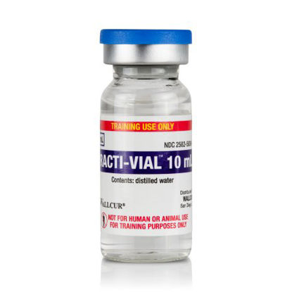 Picture of Clinical Training Medication Practi-10 mL Vial™ 10 mL Vial Distilled Water Liquid403PV