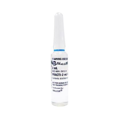Picture of Clinical Training Medication Practi-2 mL Amp™ 2 mL Ampule Distilled Water Liquid401PA