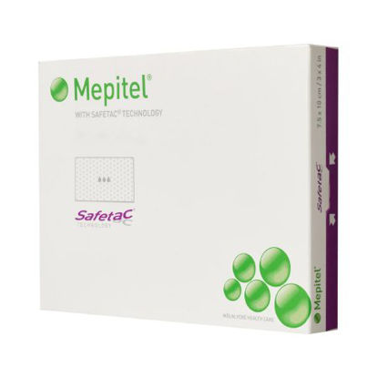 Picture of Wound Contact Layer Dressing Mepitel® Silicone / Mesh 8 X 12 Inch Sterile292005