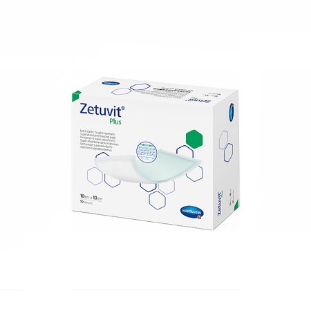 Picture of Superabsorbent Dressing Zetuvit® Plus Cellulose Fluff / Nonwoven 4 X 4 Inch413110