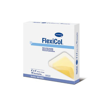 Picture of Hydrocolloid Dressing FlexiCol® 4 X 4 Inch Square Sterile48610000