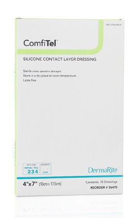 Picture of Wound Contact Layer Dressing ComfiTel™ Silicone 4 X 7 Inch Sterile56470