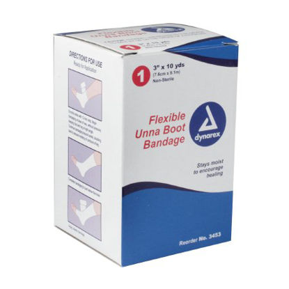 Picture of Unna Boot 3 Inch x 10 Yard NonSterile3453