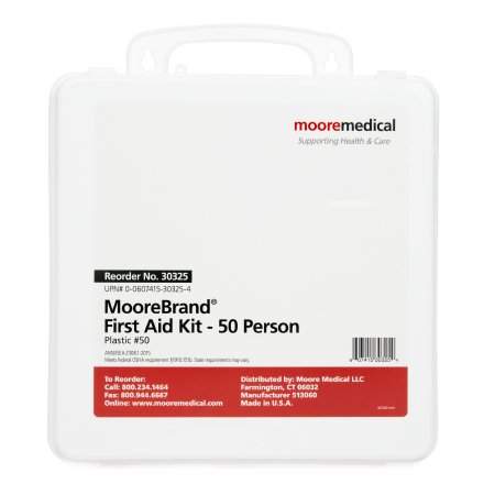Picture of First Aid Kit McKesson 50 Person Plastic Case30325