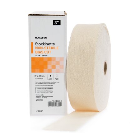 Picture of Bias Cut Stockinette McKesson Cotton 3 Inch X 50 Yard Size 3 Beige NonSterile16-4B-350