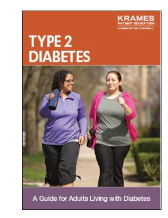 Picture of Patient Booklet Krames® Type 2 Diabetes12017