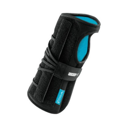 Picture of Wrist Brace Ossur® Formfit® Universal Aluminum / Copper / Cotton / Polyamide / Polyester / Polyurethane Right Hand Black One Size Fits MostB-252503109