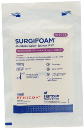 Picture of Absorbable Gelatin Sponge Surgifoam® Porcine Gelatin1973