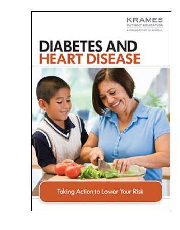 Picture of Patient Booklet Krames® Diabetes and Heart Disease12019
