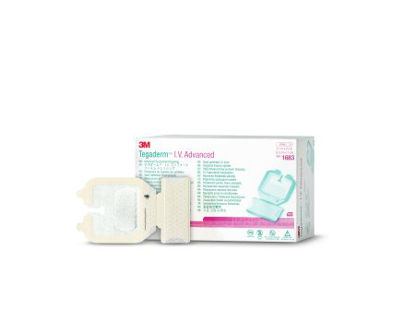 Picture of I.V. Specialty Dressing 3M™ Tegaderm™ Adhesive / Film 2-1/2 X 2-3/4 Inch Sterile1683