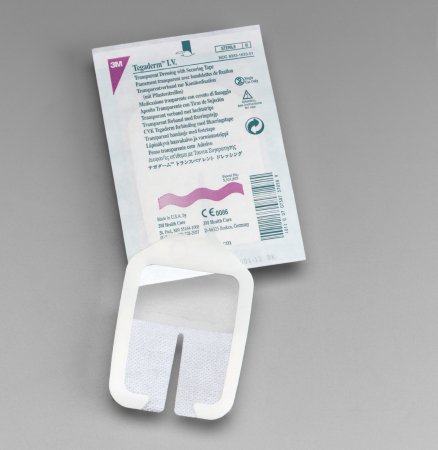Picture of I.V. Specialty Dressing 3M™ Tegaderm™ Adhesive / Film 2-3/4 X 3-1/4 Inch Sterile1633