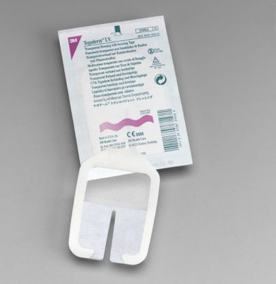 Picture of I.V. Specialty Dressing 3M™ Tegaderm™ Adhesive / Film 2-3/4 X 3-1/4 Inch Sterile1633